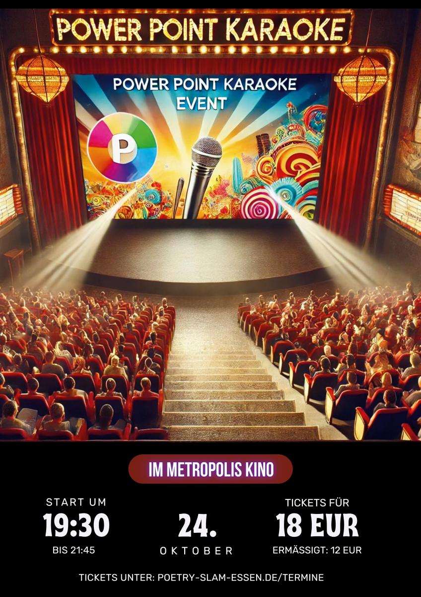 PowerPoint-Karaoke im Metropolis